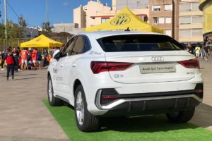 El nuevo Audi Q3 Sportback presente en el Estadio de la Cerámica de Villarreal