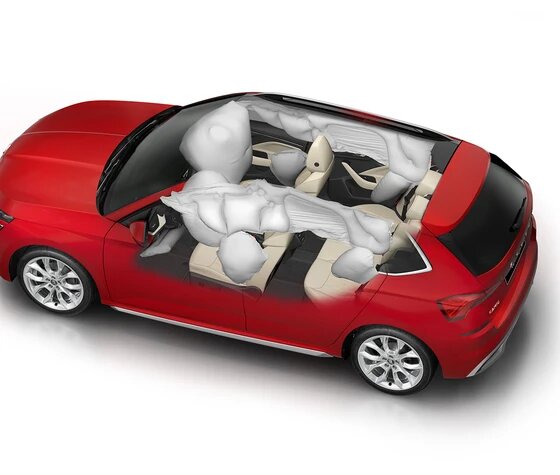 Skoda KAMIQ, 9 airbags, ¡más protección!